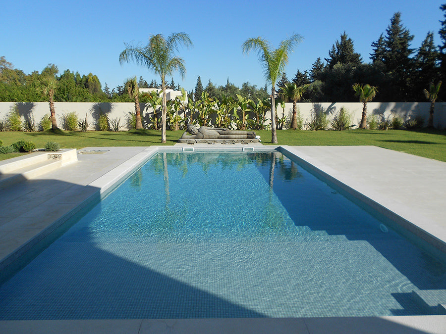 Gạch Mosaic Thủy Tinh Xanh Biển Tiết Kiệm Cho Hồ Bơi Ecotechpool Gạch Mosaic Thủy Tinh Xanh Biển Tiết Kiệm Cho Hồ Bơi Ecotechpool - Ảnh 2