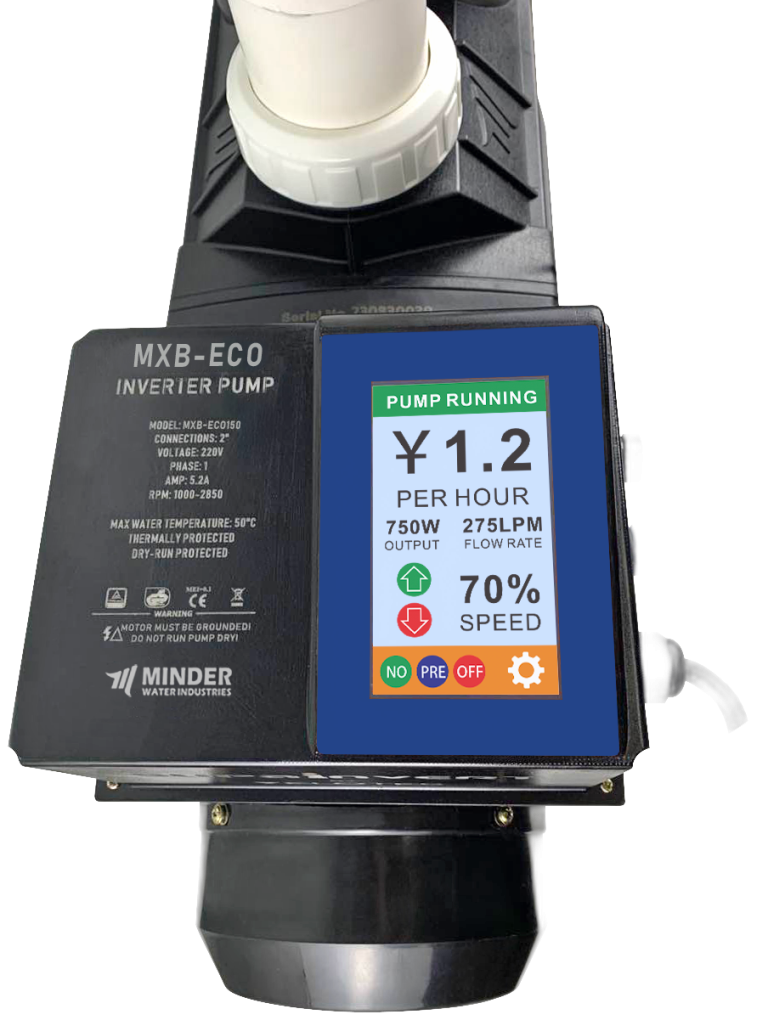 Máy Bơm Hồ Bơi Tiết Kiệm Điện Minderwater Mxb Eco