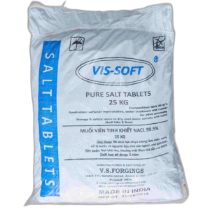 Muối Viên Tinh Khiết Vissoft 25kg Cho Hồ Bơi Thông Minh
