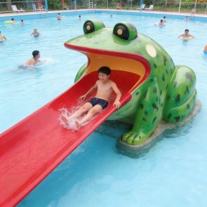 Phao Trượt Nước Hình Ếch Thông Minh Bằng Sợi Thủy Tinh FRP