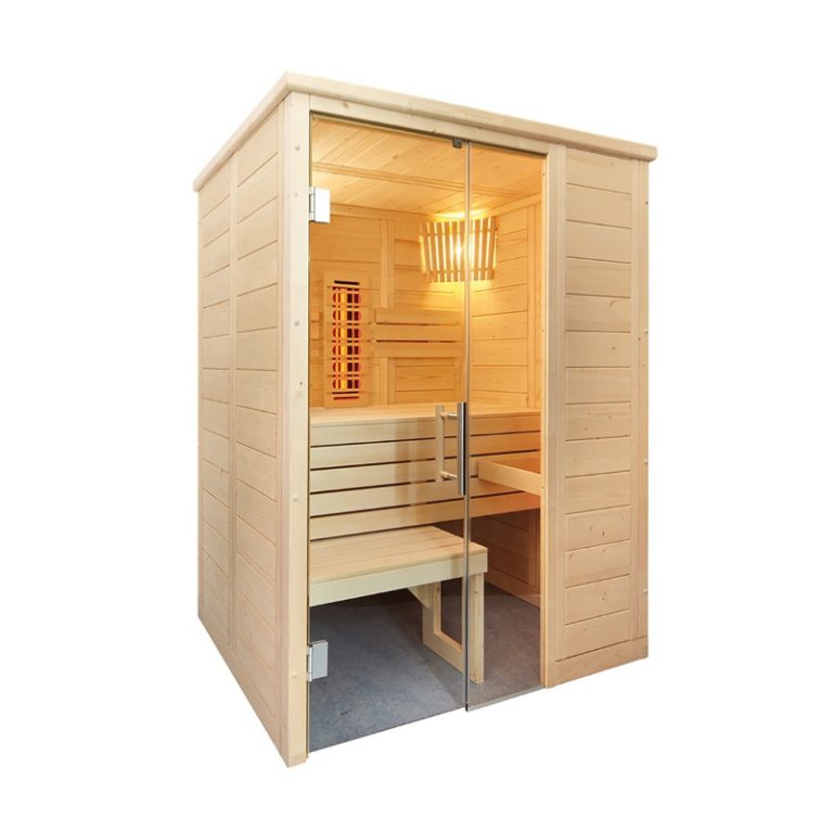 Trang chủ Phòng Xông Hơi Hồng Ngoại Alaska Mini Infra 2 Người Gỗ Thông