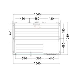 Phòng Xông Hơi Hồng Ngoại Alaska Mini Infra 2 Người Gỗ Thông – hình 3