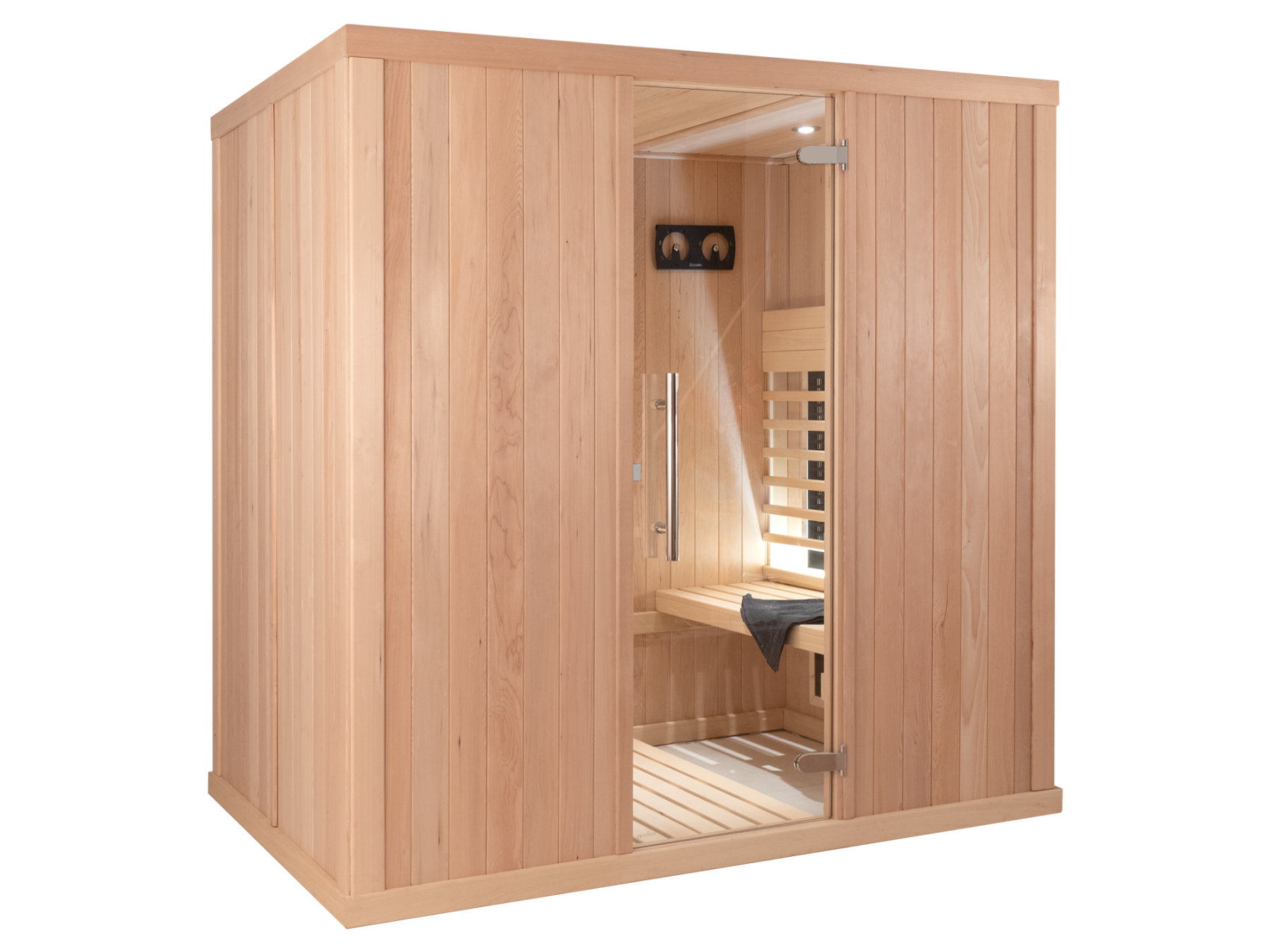 Phòng Xông Hơi Hồng Ngoại 4 Người Tiết Kiệm Điện Cửa Kính Panoramic Phòng Xông Hơi Hồng Ngoại 4 Người Tiết Kiệm Điện Cửa Kính Panoramic - Ảnh 2