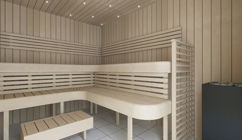 Phòng Xông Hơi Khô Sauna Premium 3-4 Người Gỗ Dương Aspen Phòng Xông Hơi Khô Sauna Premium 3-4 Người Gỗ Dương Aspen – hình 4