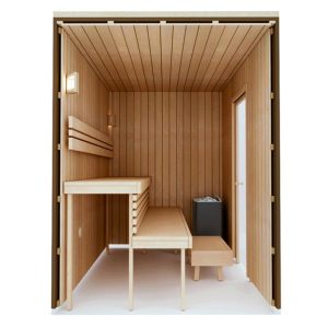 Phòng Xông Hơi Khô Sauna Standard 3-4 Người Gỗ Dương Xử Lý Nhiệt Thermo-Aspen