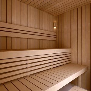 Phòng Xông Hơi Khô Sauna Standard 3-4 Người Gỗ Dương Xử Lý Nhiệt Thermo-Aspen – hình 2