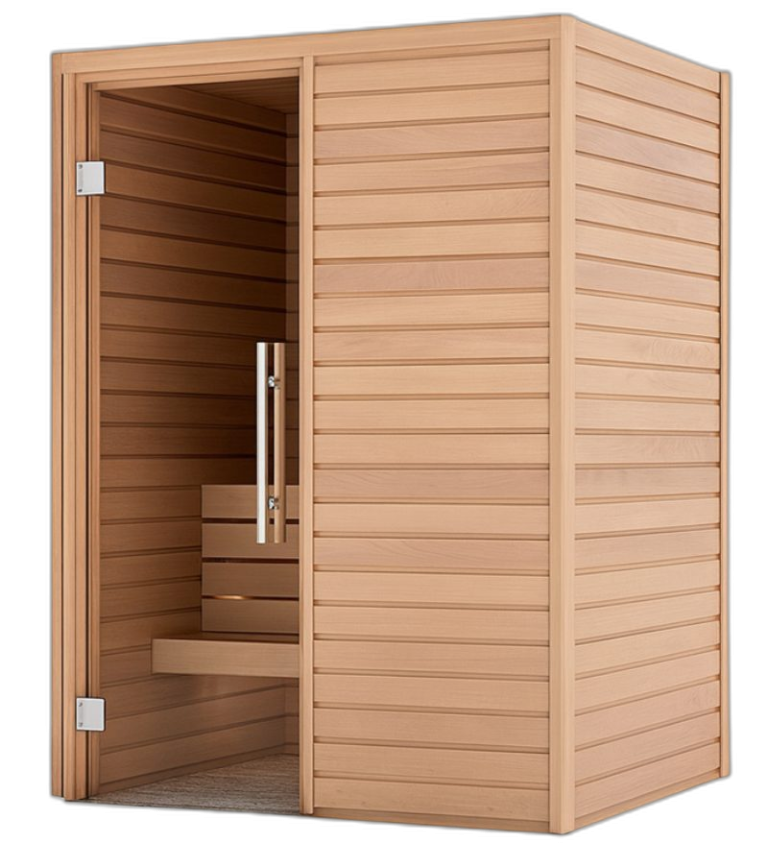 Ghế Tựa Gỗ Thông Tự Nhiên Cho Phòng Sauna Tiết Kiệm Năng Lượng