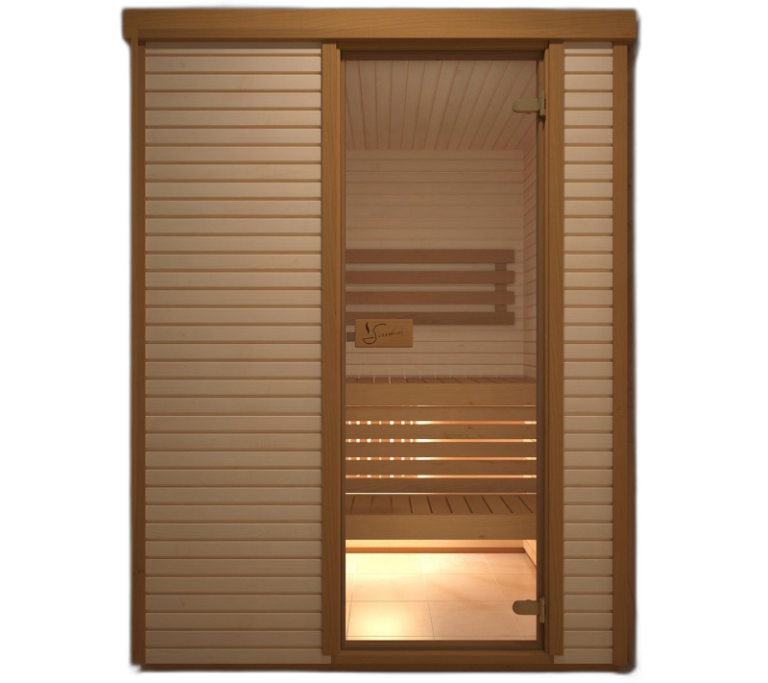 Cabin Xông Hơi Gỗ Thông Bắc Âu 2 Người Tiết Kiệm Năng Lượng