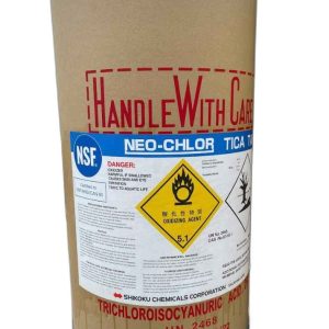 Viên Chlorine TCCA 200g Shikoku Nhật Bản – Khử Trùng Hồ Bơi Tiết Kiệm