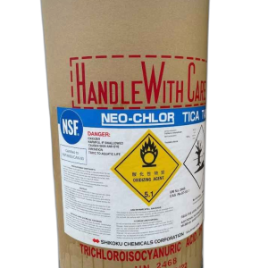 Viên Chlorine TCCA 200g Shikoku Nhật Bản – Khử Trùng Hồ Bơi Tiết Kiệm